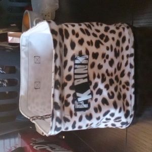 Sold  Small size Light brown cheetah bin